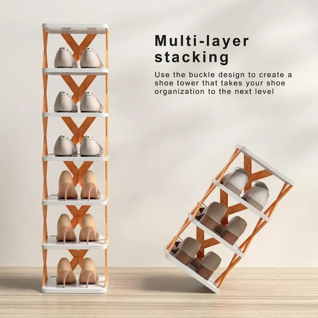 ShoeFit™ Multi-Layer Adjustable Shoe Organizer
