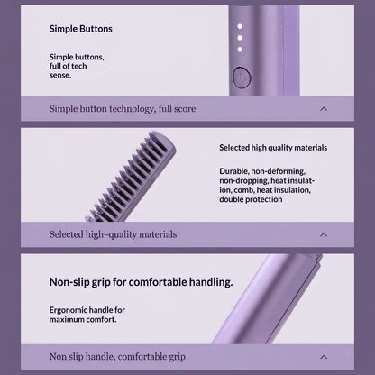 Sleevia™ Rechargeable Mini Hair Straightener
