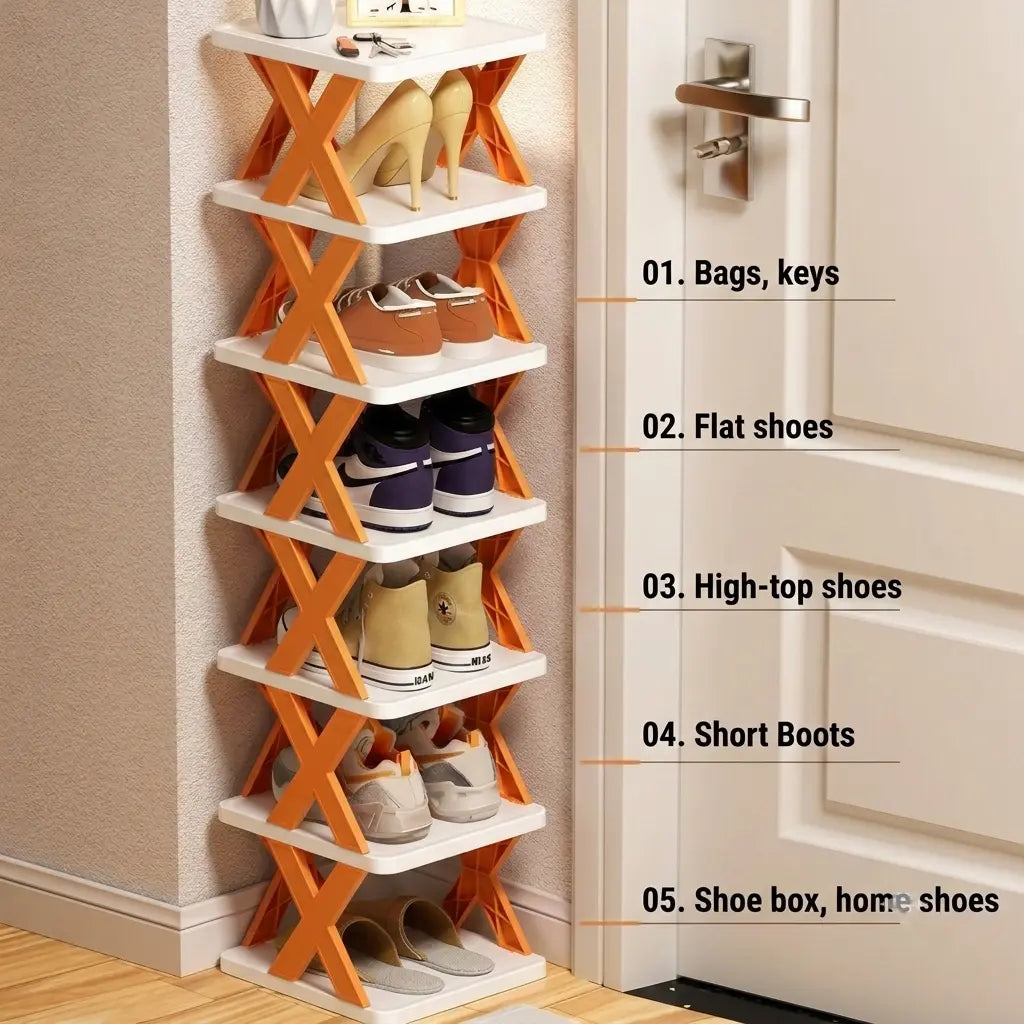 ShoeFit™ Multi-Layer Adjustable Shoe Organizer