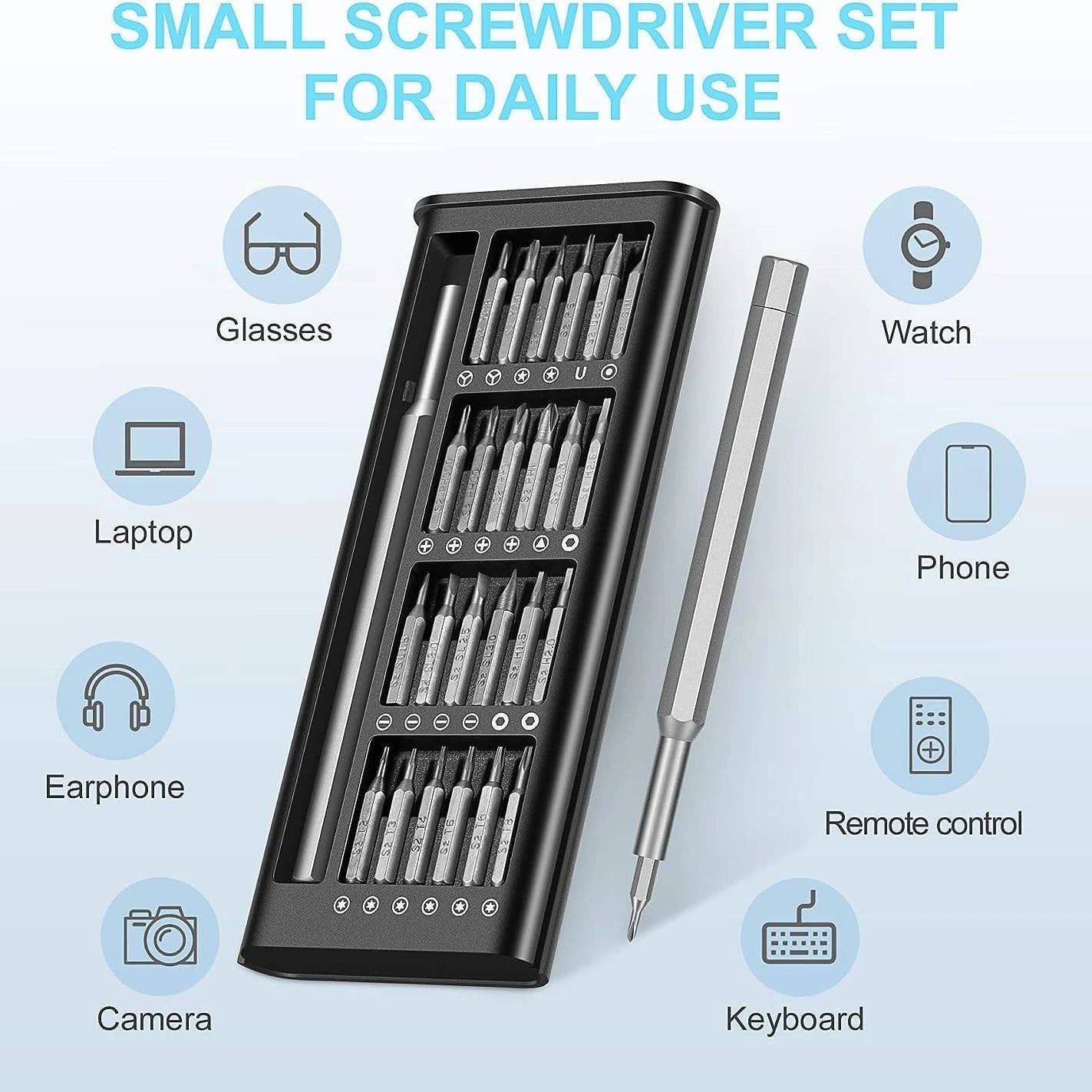 ExactFit™ 24-in-1 Precision Screwdriver Set