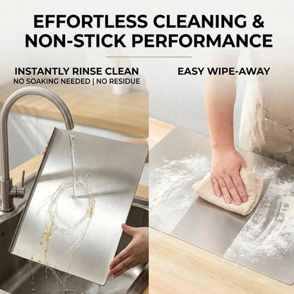 SmartChop™ Stainless Steel Chopping Board