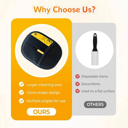 FurClear Mitt Duo – Pet Hair Removal Pads