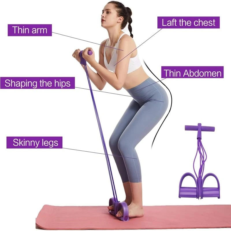 PowerPedal™ Resistance Band Fitness Equipment