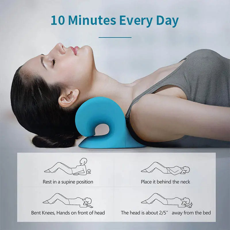 NeckZen™ – Neck Stretcher | 10 Min Daily Neck Pain Relief